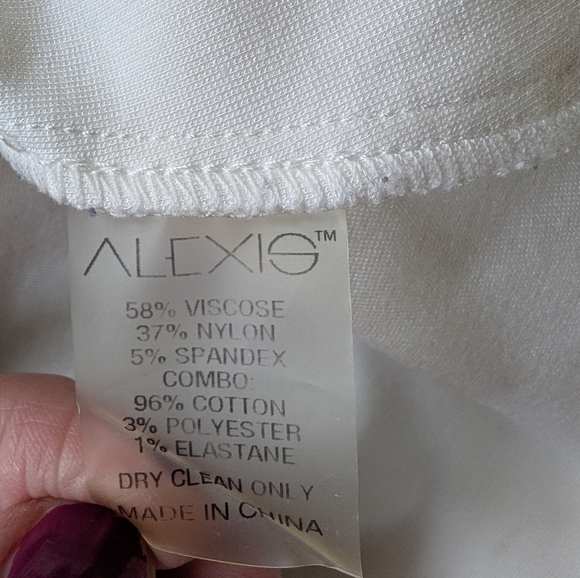 Alexis Blouse Gryffin Off the Shoulder Bell Sleeve Ruffle in Off White sz L - Picture 7 of 9